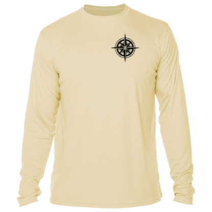 The men's UV long-sleeve shirt.