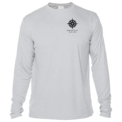 The Shrimp Road Surf Co - Navigation Chart Sun Shirt - UV Crew Long Sleeve.