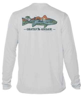 UV Protection Redfish Fishing Shirt for Anglers.