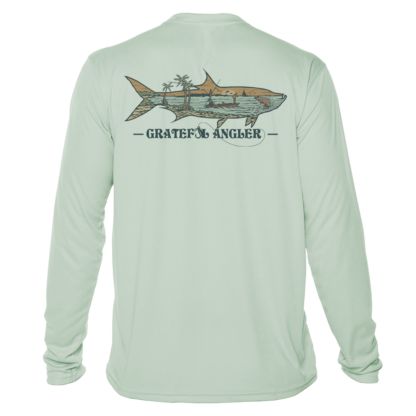 A Grateful Angler Keys Tarpon UV Shirt.