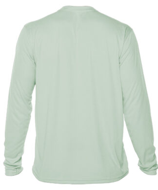 Sun protection long sleeve shirt with retro logo, UPF 50+ UV protection, perfect for outdoor activit.