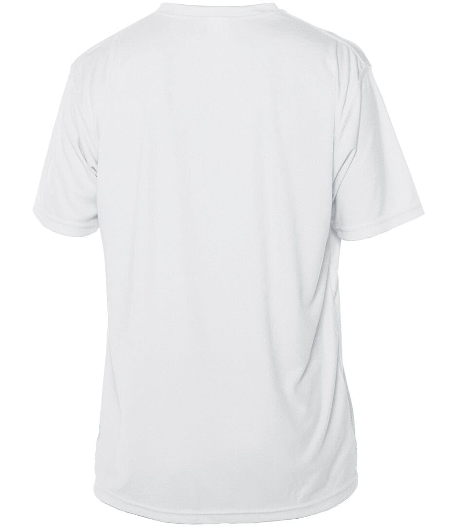 Retro logo sun shirt with UPF 50+ sun protection, perfect for beach days and outdoor activities in K.