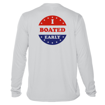 Key West Sun Shirts - I Boated Early x 2 - UV Crew Long Sleeve.