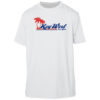 Retro Key West logo sun shirt with UPF 50+ protection, perfect for sunny days in Key West.