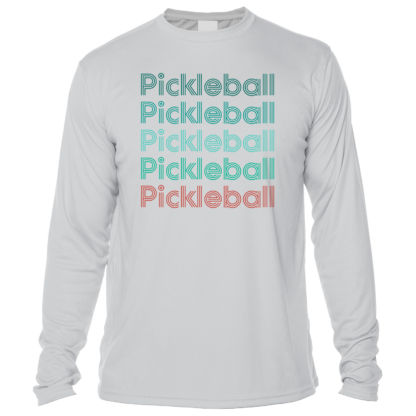 Pickball long sleeve tee.