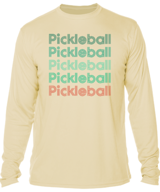 Pickball long sleeve tee.