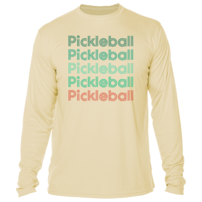 Pickball long sleeve tee.