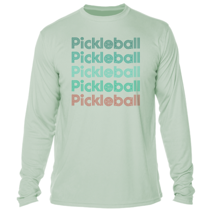 Pickball long sleeve tee.