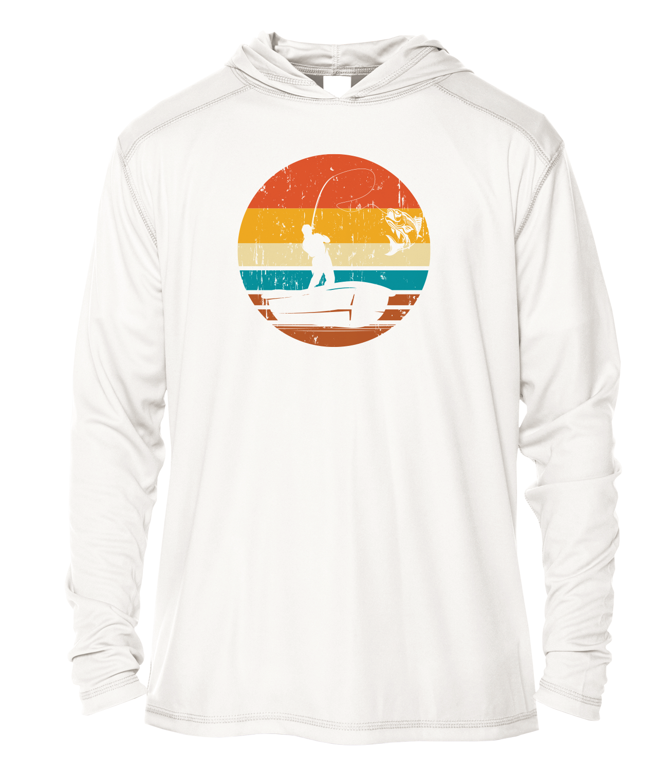 Key West Sun Shirts - Sunset Catch - UPF 50+ Hoodie