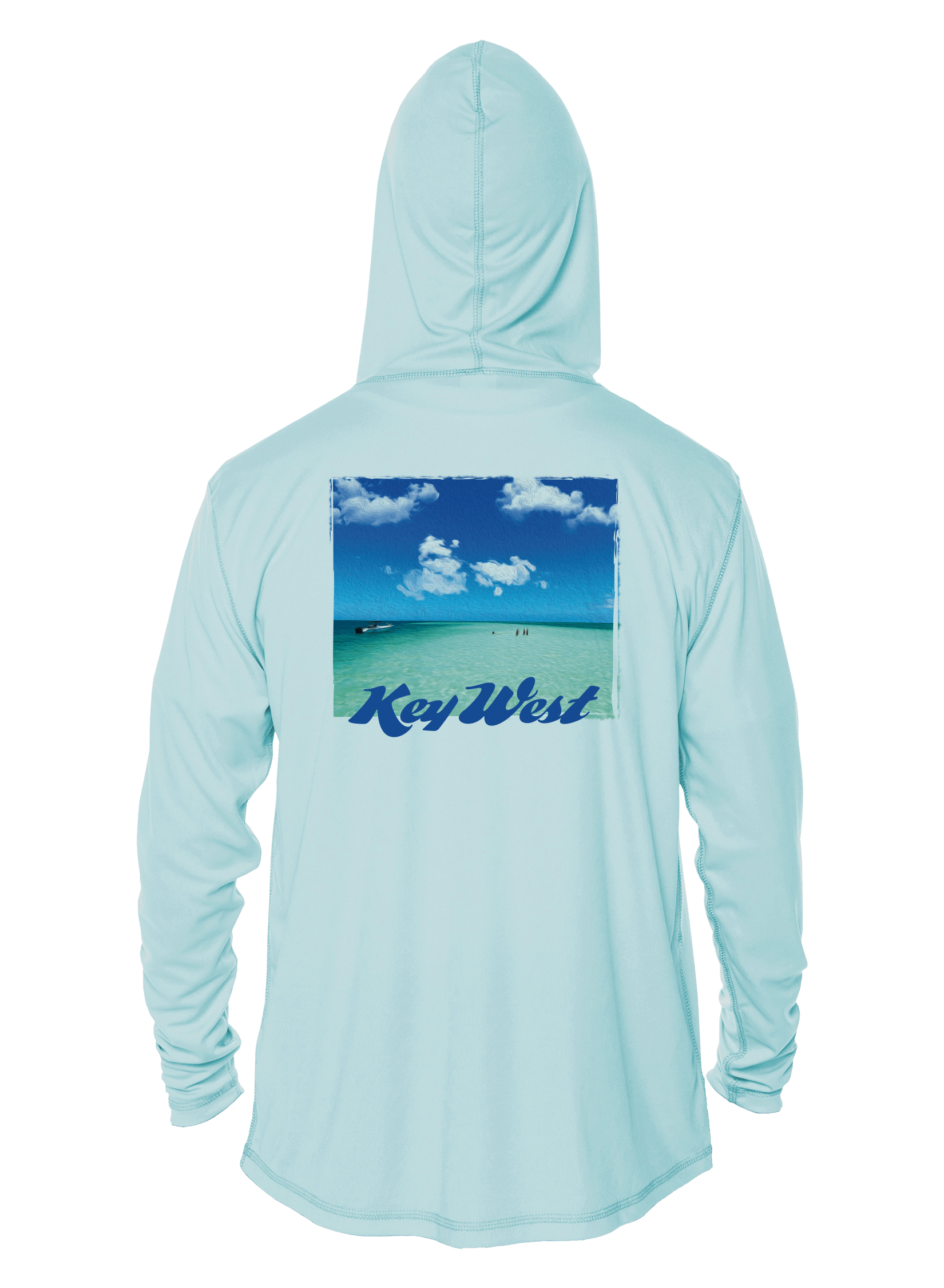 Key West Sun Shirts - Sand Bar Life - UPF 50+ Hoodie