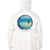 UPF 50+ Sand Key Lighthouse hoodie for sun protection in Key West. Perfect for beach days and outdoo.