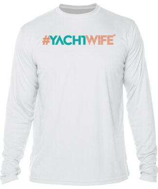 UPF 50+ yacht wife long sleeve sun shirt for women, perfect for boating and beach days.