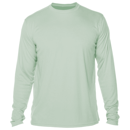 The men's green long sleeve rash guard.