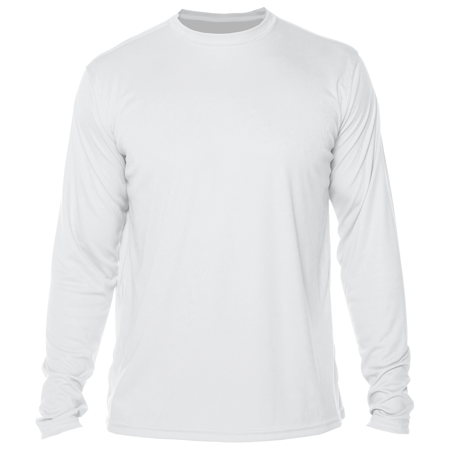 Gray Sailfish UPF Dry Fit Long Sleeve Tee