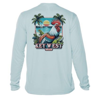 Keywest rooster UV long sleeve tee.