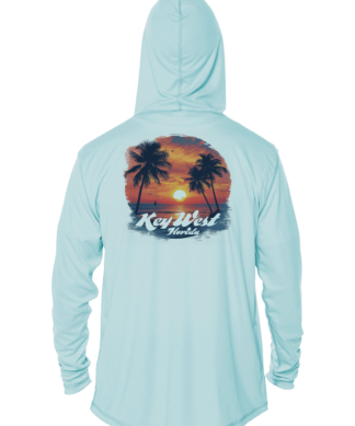 FL Key West Southernmost Point Long Sleeve Sun Shirt UPF 50+ UV