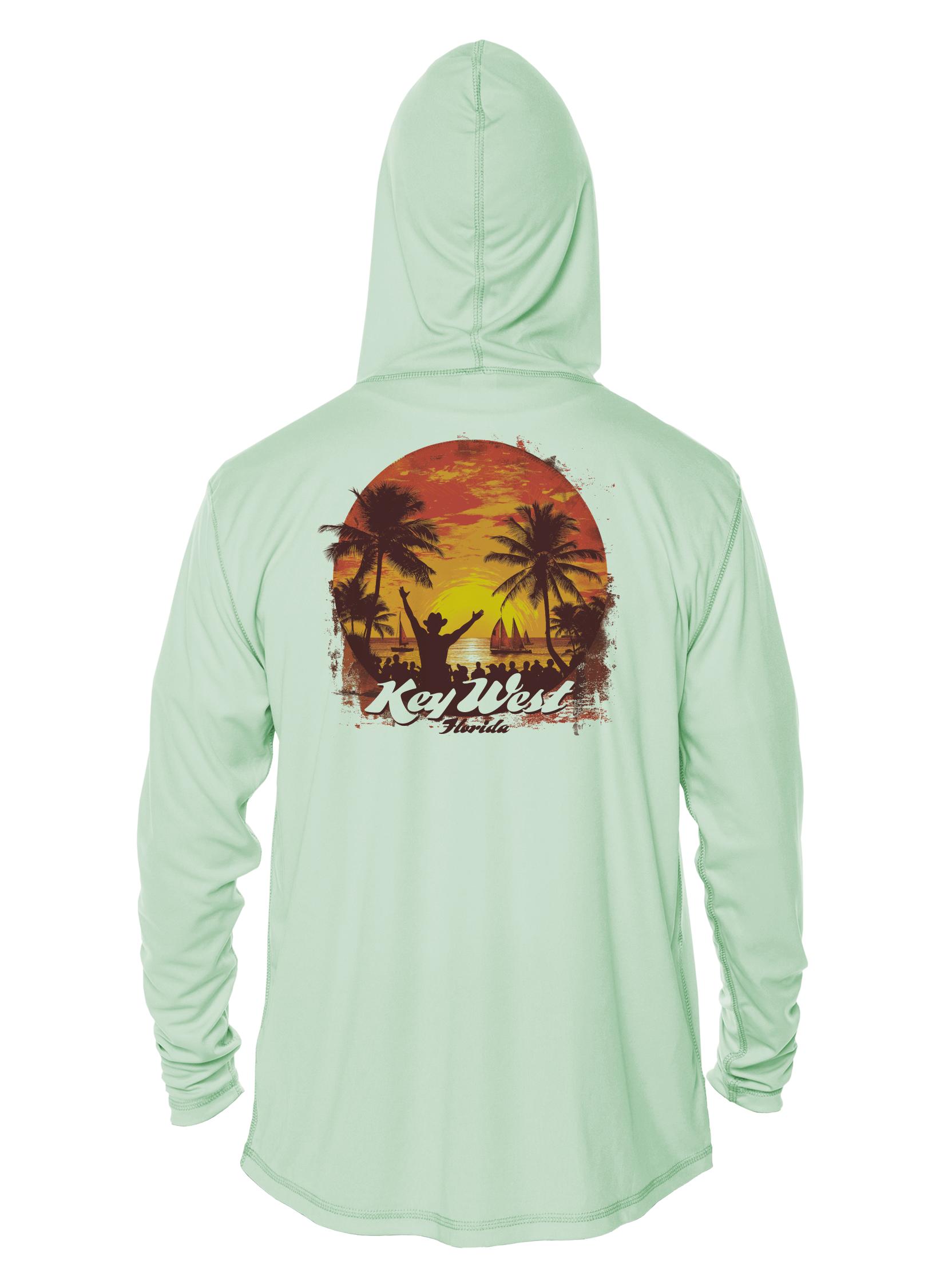 Key West Sun Shirts - Mallory Square - UPF 50+ Hoodie
