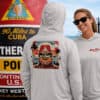Sun Shirts with Southernmost Point design, UPF 50+ hoodie for sun protection in Key West. Perfect fo.