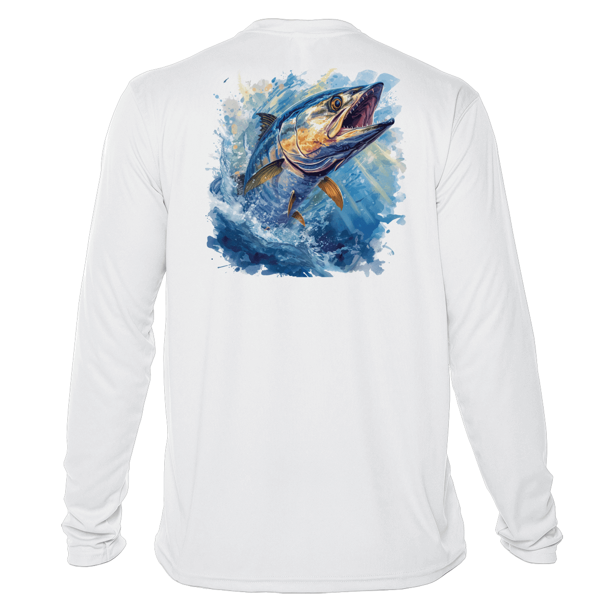 50+UPF Long Sleeve T-shirt, Fishing Apparel, Fishing Shirt, UV T