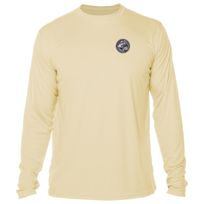 The men's yellow long sleeve UV shirt.