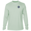The men's green long sleeve UV shirt.