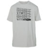 White family vacation sun shirt with "Family" and "Vacation" text, UPF 50+ protection.