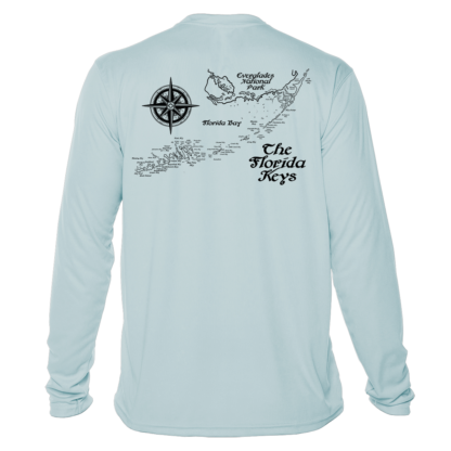 Key West Sun Shirts - Map of Florida Keys - UPF 50+ Long Sleeve - Image 9