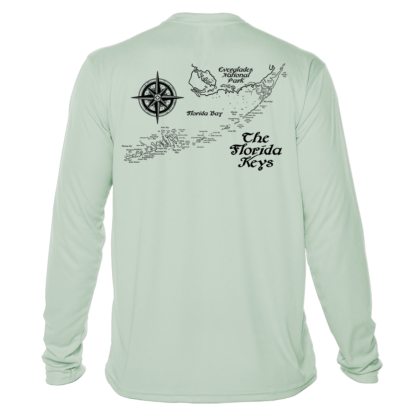 Key West Sun Shirts - Map of Florida Keys - UPF 50+ Long Sleeve - Image 5