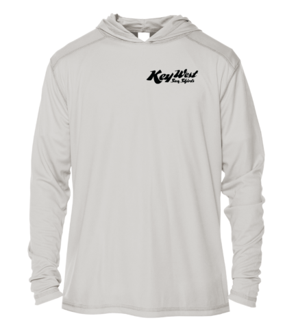 Key West Sun Shirts - Map of Florida Keys - UPF 50+ Hoodie - Image 4
