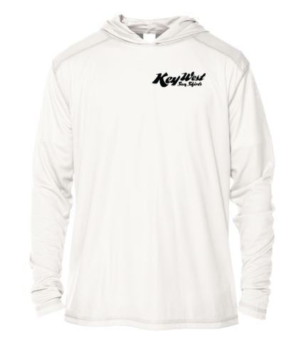Key West Sun Shirts - Map of Florida Keys - UPF 50+ Hoodie - Image 8