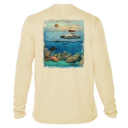 Key West Sun Shirts - Key West Snorkeling - UPF 50+ Long Sleeve - Image 3