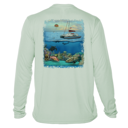 Key West Sun Shirts - Key West Snorkeling - UPF 50+ Long Sleeve - Image 5