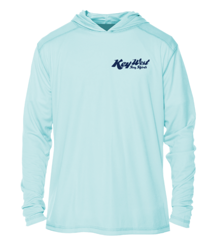 Key West Sun Shirts - Key West Snorkeling - UPF 50+ Hoodie - Image 4