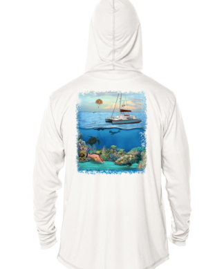 Key West Sun Shirts - Key West Snorkeling - UPF 50+ Hoodie