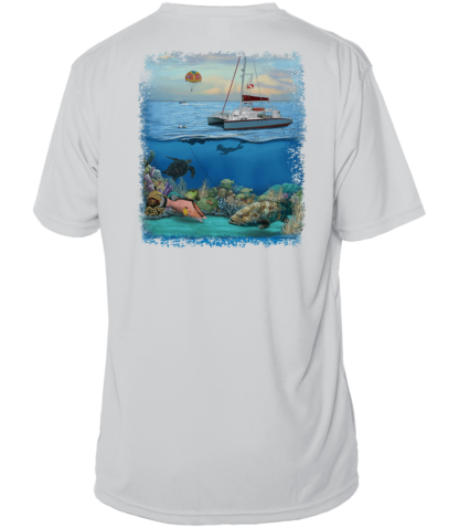 Key West Sun Shirts - Key West Snorkeling - UPF 50+ Short Sleeve - Image 3