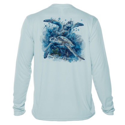 Key West Sun Shirts - Sea Turtles - UPF 50+ Long Sleeve - Image 9