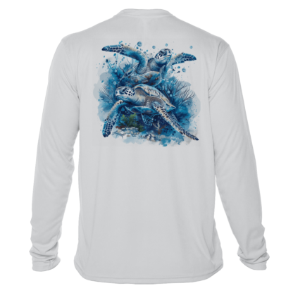 Key West Sun Shirts - Sea Turtles - UPF 50+ Long Sleeve - Image 7