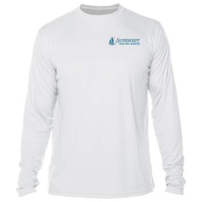 Sunswept Sailing Shirts - Beachside Sailboats - UPF 50+ Long Sleeve - Image 2