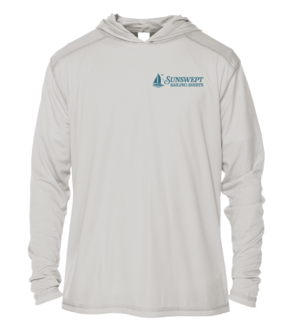 Sunswept Sailing Shirts - Beachside Sailboats - UPF 50+ Hoodie - Image 4