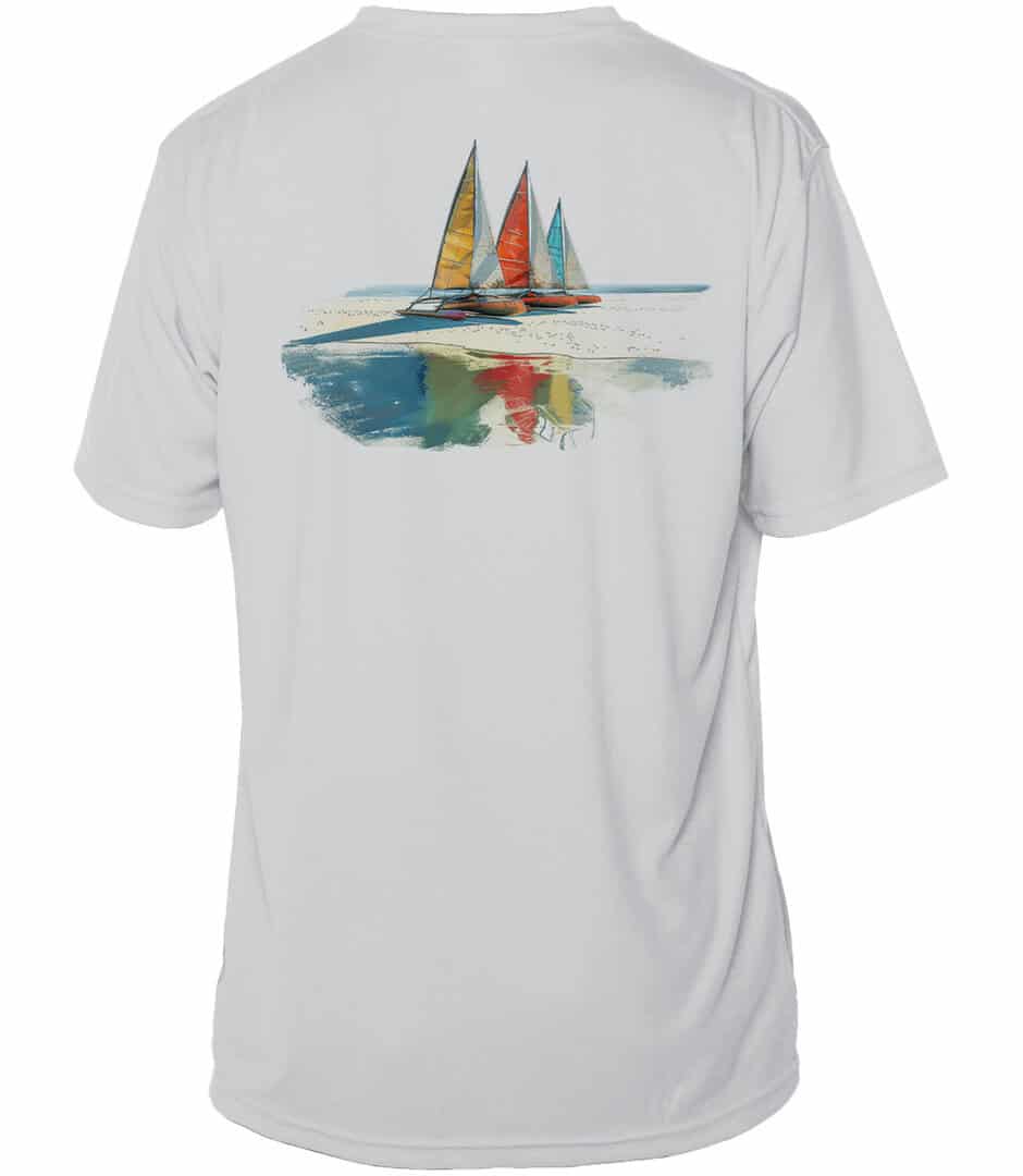 UPF 50+ Short Sleeve Sun Shirt for Men.