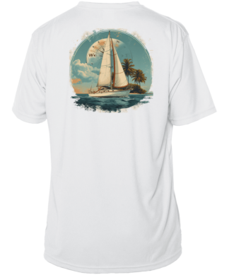 Sunswept Sailing Shirts - Island Sailing Adventure - UPF 50+ Short Sleeve