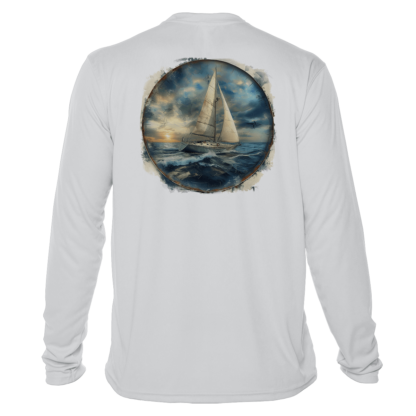 Sunswept Sailing Shirts - Sailing the Storm - UPF 50+ Long Sleeve - Image 3