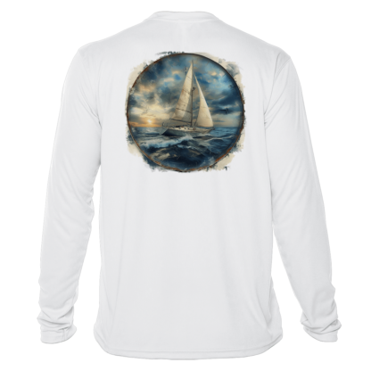 Sunswept Sailing Shirts - Sailing the Storm - UPF 50+ Long Sleeve