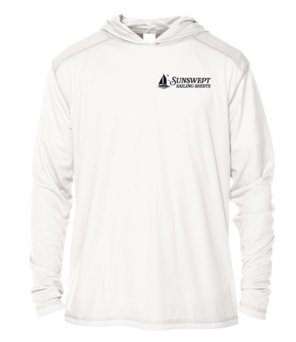 Sunswept Sailing Shirts - Sailing the Storm - UPF 50+ Hoodie - Image 2