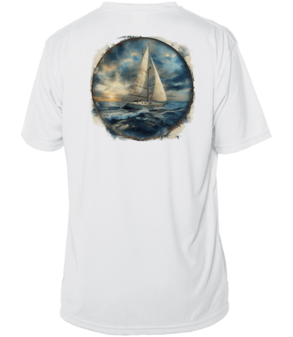 Sunswept Sailing Shirts - Sailing the Storm - UPF 50+ Short Sleeve