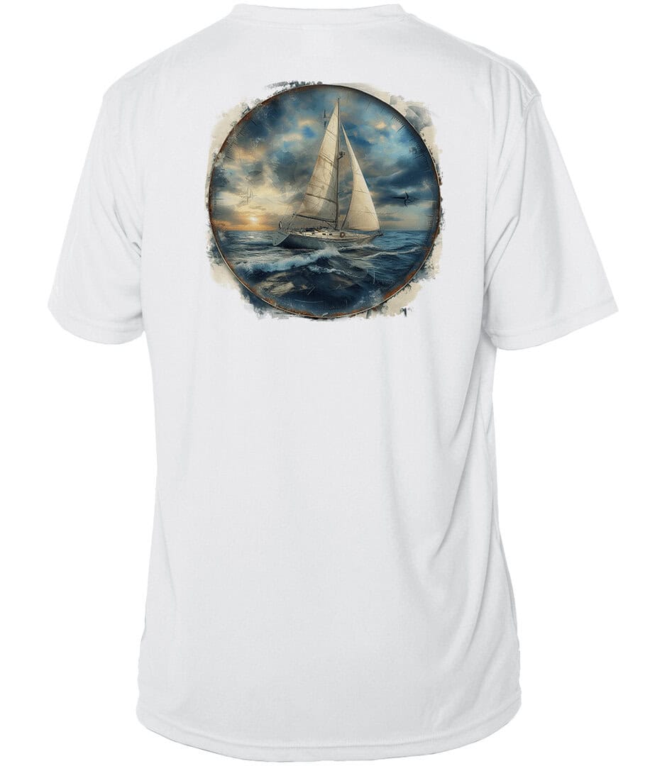 UPF 50+ Sailing Sun Shirt for Men and Women.