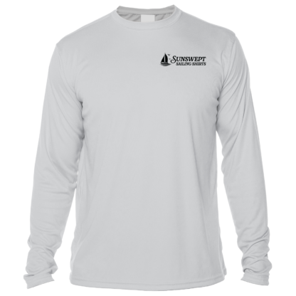 Sunswept Sailing Shirts - Tropical Sailboat Silhouette - UPF 50+ Long Sleeve - Image 4