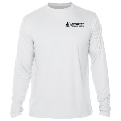 Sunswept Sailing Shirts - Tropical Sailboat Silhouette - UPF 50+ Long Sleeve - Image 2