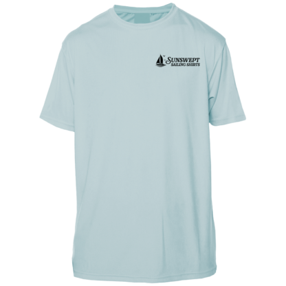 Sunswept Sailing Shirts - Tropical Sailboat Silhouette - UPF 50+ Short Sleeve - Image 6