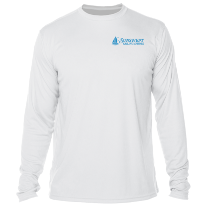 Sunswept Sailing Shirts - Tropical Sailboat Sunset -  UPF 50+ Long Sleeve - Image 2